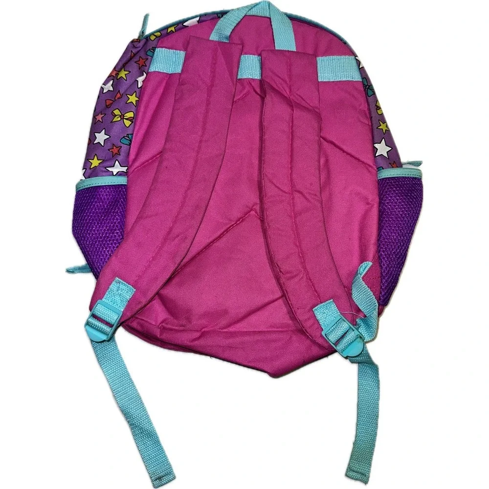 JoJo Siwa Star 16 inch Backpack with Rainbow Accents,‎ School Bookbag